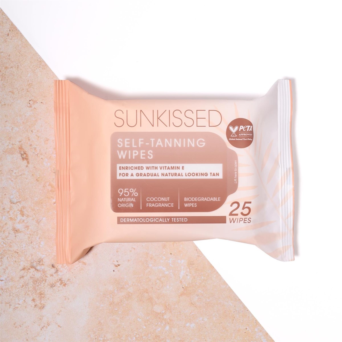 Sunkissed Self-Tanning Wipes (25-pack)