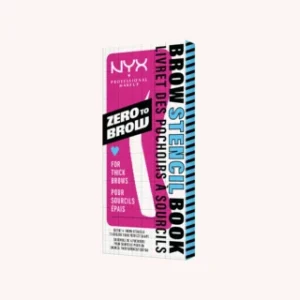 Nyx Zero To Brow Eyebrow Stencils 4 Pieces - For Thick Brows
