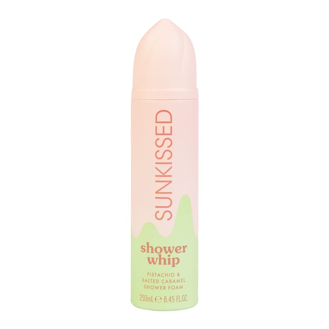 Sunkissed Shower Whip Pistachio & Salted Caramel Shower Foam 250ml