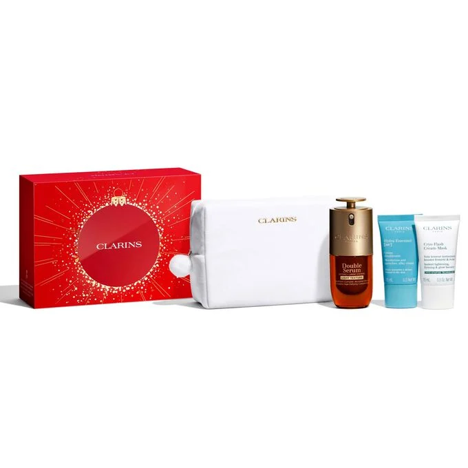 Clarins Double Serum Light Collection Gift Set 4 Pieces