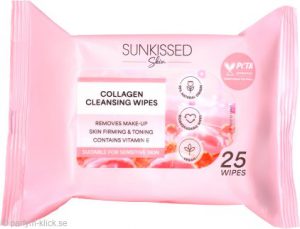 Sunkissed Skin Collagen Cleansing Wipes - 25 Pieces