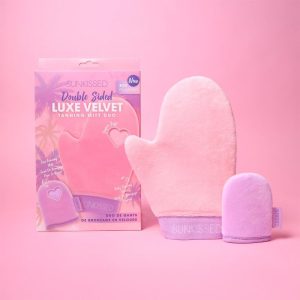 Sunkissed - Double Sided Luxe Velvet Tanning Mitt Duo
