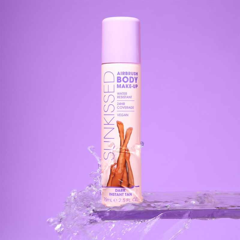 Sunkissed Airbrush Body Make-Up 75ml - Dark