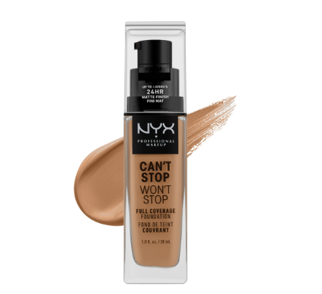NYX Can't Stop Won't Stop Full Coverage 24H Foundation 30ml