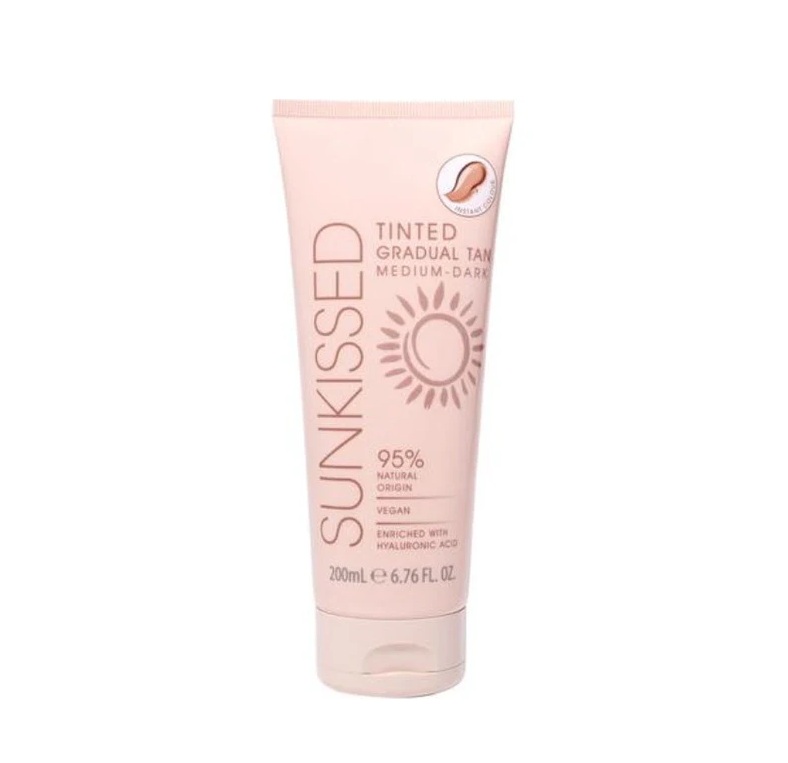 Sunkissed 95 Percent Tinted Gradual Tan 200ml - Medium-Dark