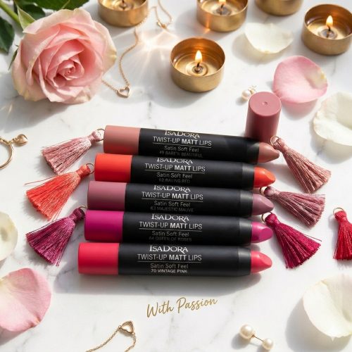 IsaDora Twist-Up Matt Lips Lipstick 3.3g
