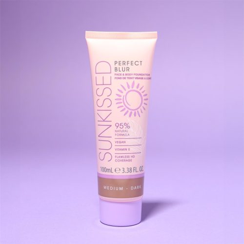 Sunkissed Perfect Blur Face & Body Foundation 100ml - Medium Dark